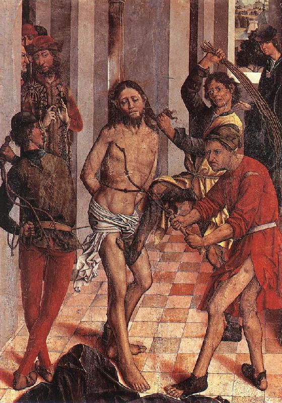 GALLEGO, Fernando Flagellation oil painting image